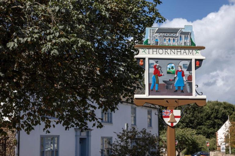 Thornham village sign